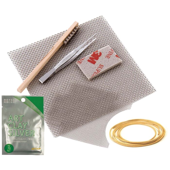 Art Clay PMC Precious Metal Clay Tools Silver Magatama Jewels Kit, for Making Silver Jewelry & Accessories