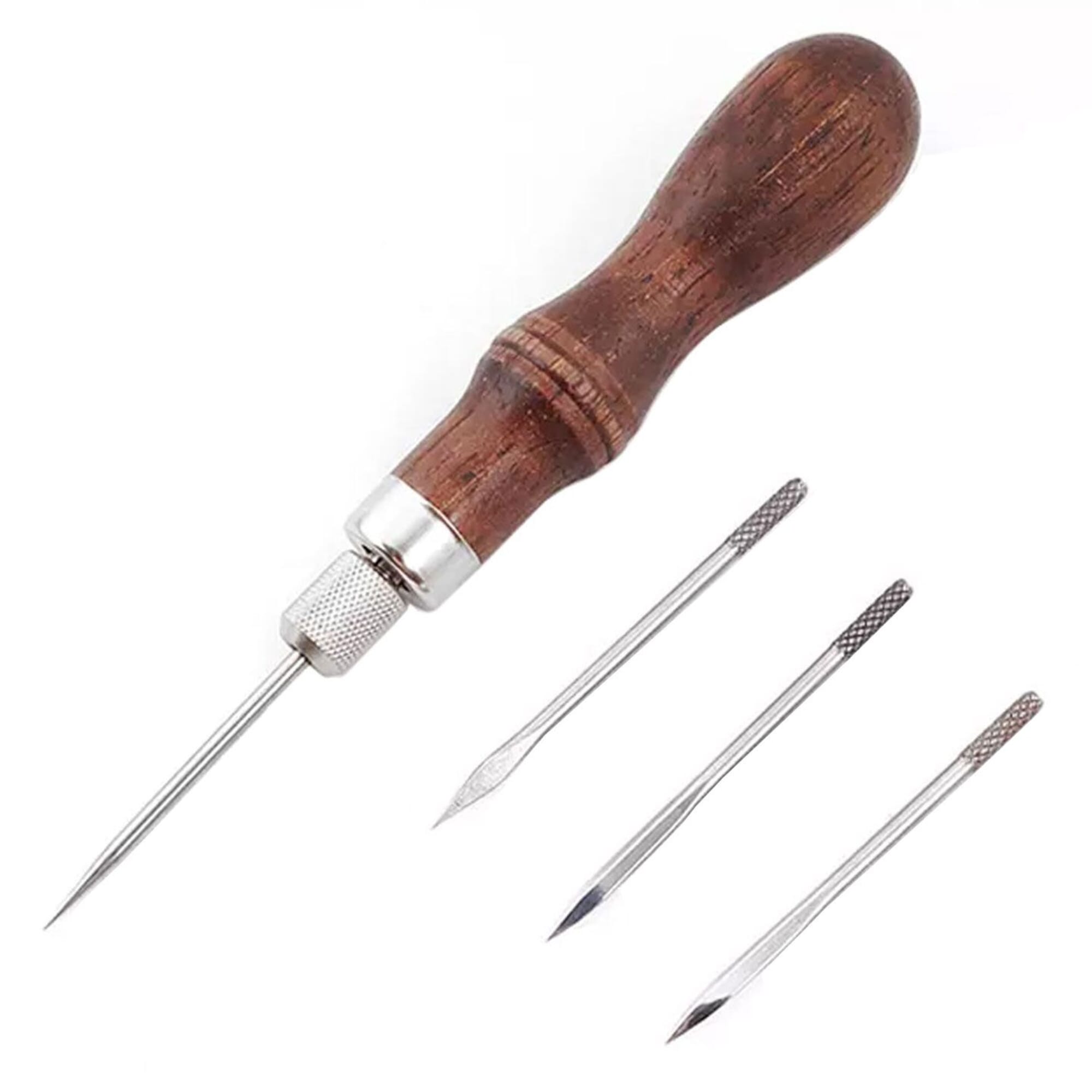 Professional Leathercraft Accessories, Sewing, Stitching Awl Tool Kit & Supplies