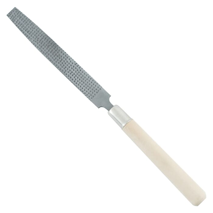 ﻿Tsubosan CM-1 Flat 100mm Wood File Woodworking Tool, with Wooden Handle, for Shaping & Smoothing Wood Medium Grit