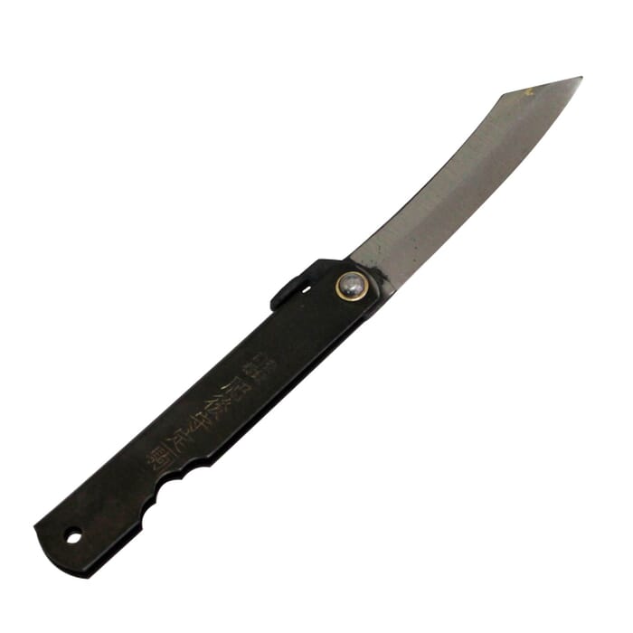 Higonokami Japanese Folding Pocket Knife Medium 65mm Blade Penknife for Wood Carving, Whittling and General Utility