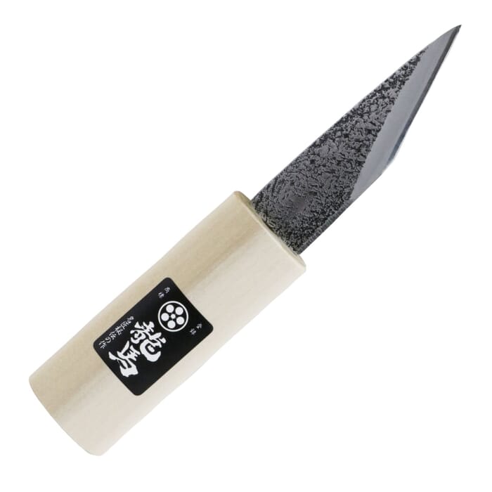 Umebachi Ryoma Woodworking Tool 90mm Japanese Yokote Kogatana Wood Carving Knife, with Blade Sheath, for Whittling & Cutting