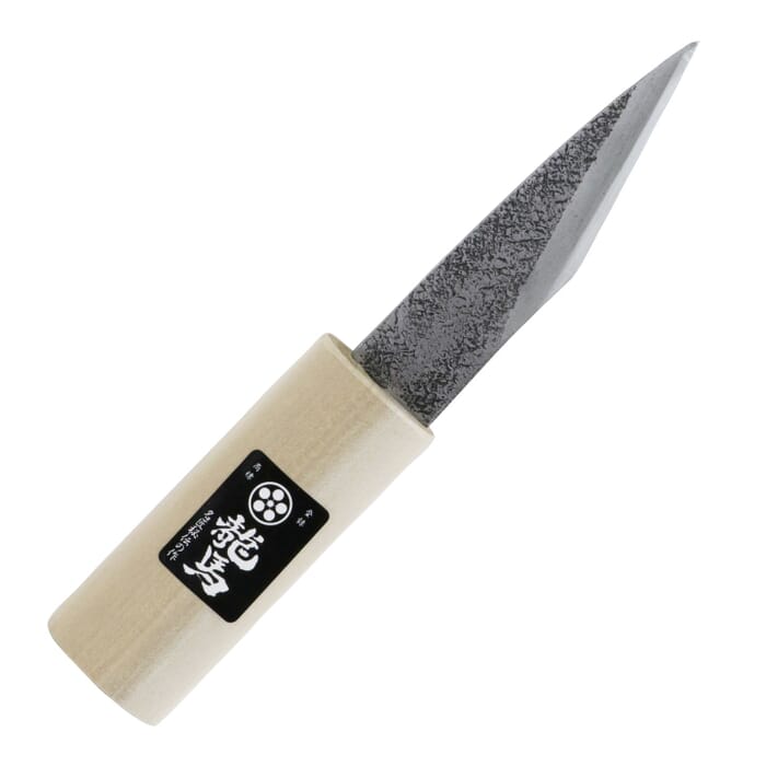 Umebachi Ryoma Woodworking Tool 105mm Japanese Yokote Kogatana Wood Carving Knife, with Blade Sheath, for Whittling & Cutting