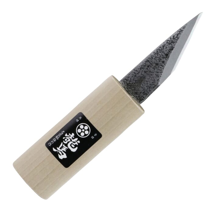 Umebachi Ryoma Woodworking Tool 75mm Japanese Yokote Kogatana Wood Carving Knife, with Blade Sheath, for Whittling & Cutting