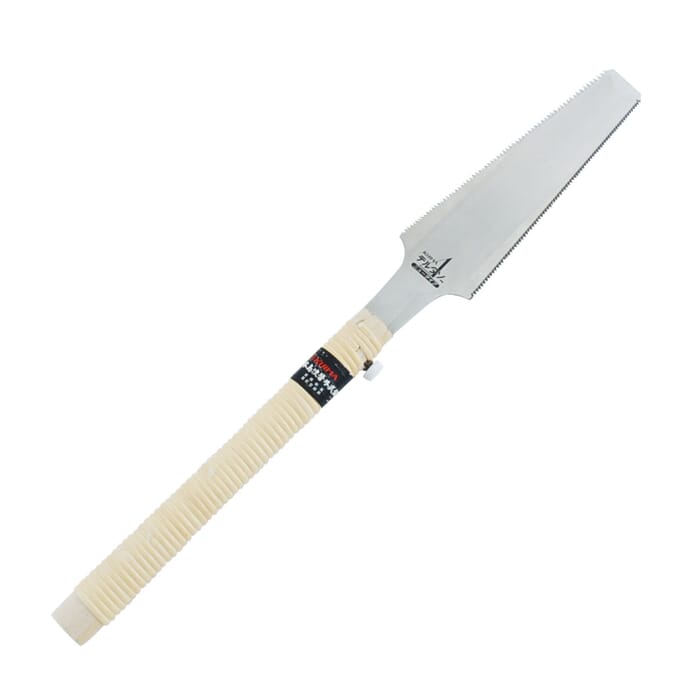 Kijima IQ 210mm Woodworking Joinery Tool Delta Ryoba Japanese Double Edged Wood Saw, with Tapered Blade, for Cutting Wood