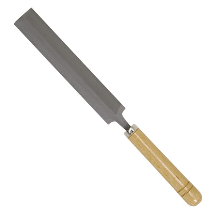 SK11 Woodworking Saw Blade Sharpening Tool 150mm Single Cut File, with Wooden Handle, to Sharpen Saw Blade & Polish Drill Bits