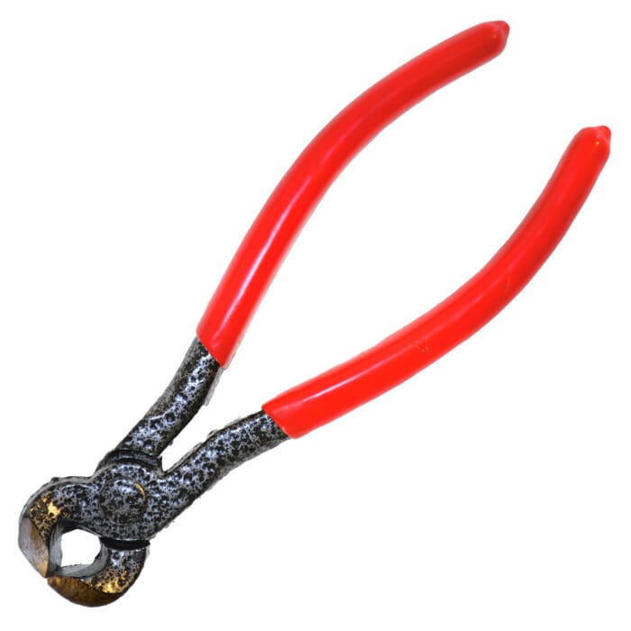 150mm Leathercraft Shoemaker Cobblers Tool Nail Puller Pincer Pliers, with Non Slip Handle, for Shoe Making and Repairing