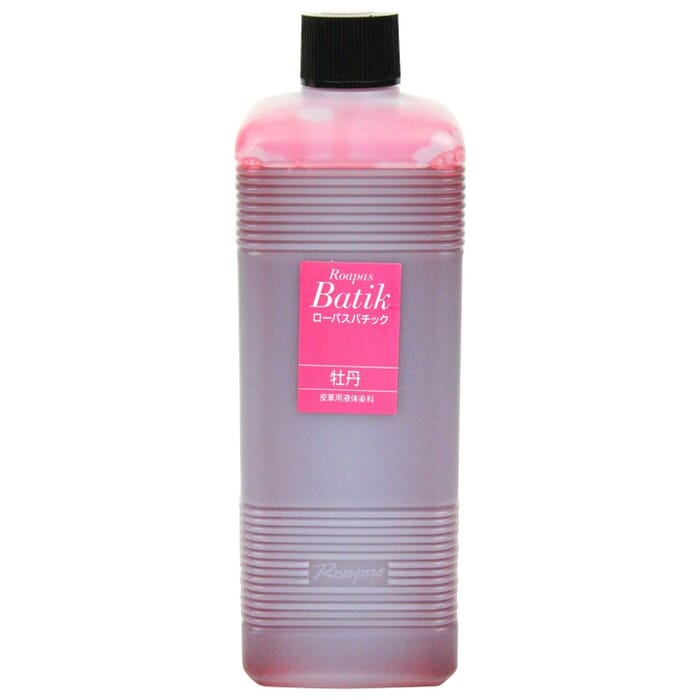 Seiwa Leathercraft 500ml Pink Roapas Batik Liquid Water Based Leather Dye, for Untreated Vegetable Tanned Leather