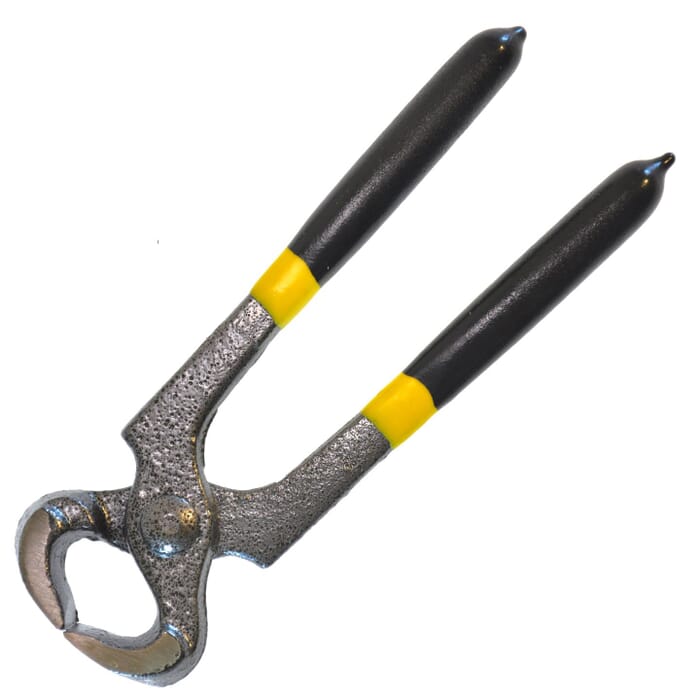 J&D Shoemaker Tool 150mm Wire Cutting Nail Puller Cobblers Tower Pincers, with Rubber Coated Handle, for Shoe Making and Repairing