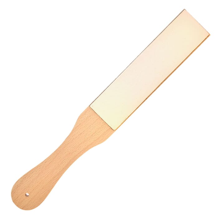 Double Sided Leather Strop for Sharpening, Polishing and Honing all kind of Blades or Knives, Small Size