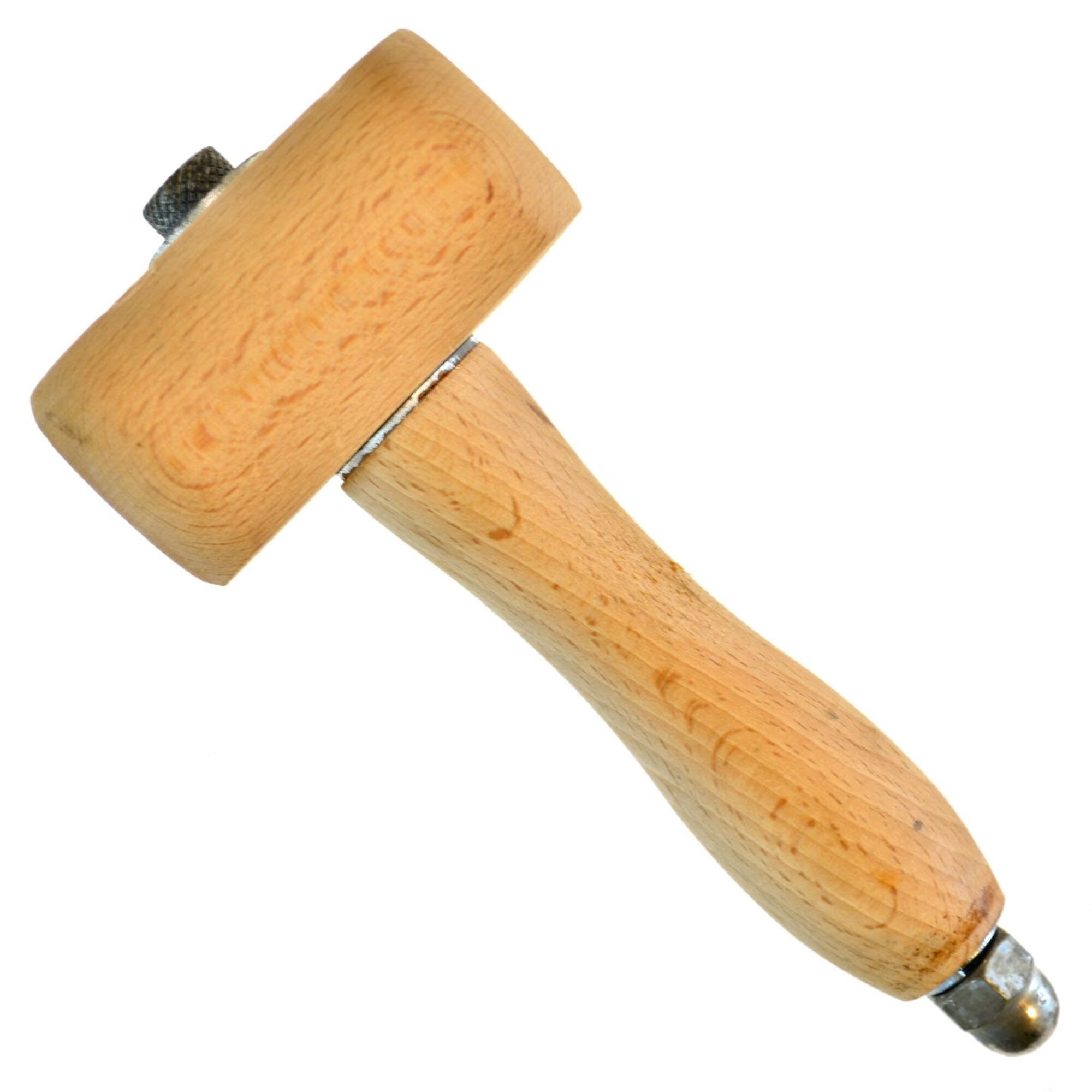 Wood Mallet Hammer Leather craft Punch Hammer Leather Craft Carving  Woodworking Tool