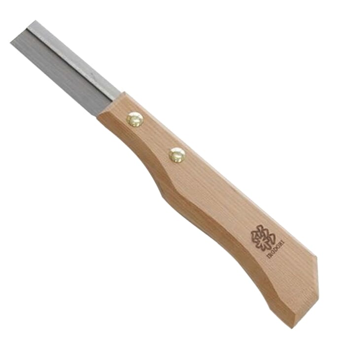Michihamono 50mm Wood Rip Saw with Ultra Thin 0.2mm Blade, for Fine Woodwork & Carvings, with back reinforcement and Ergonomic Cherry Blossom Handle